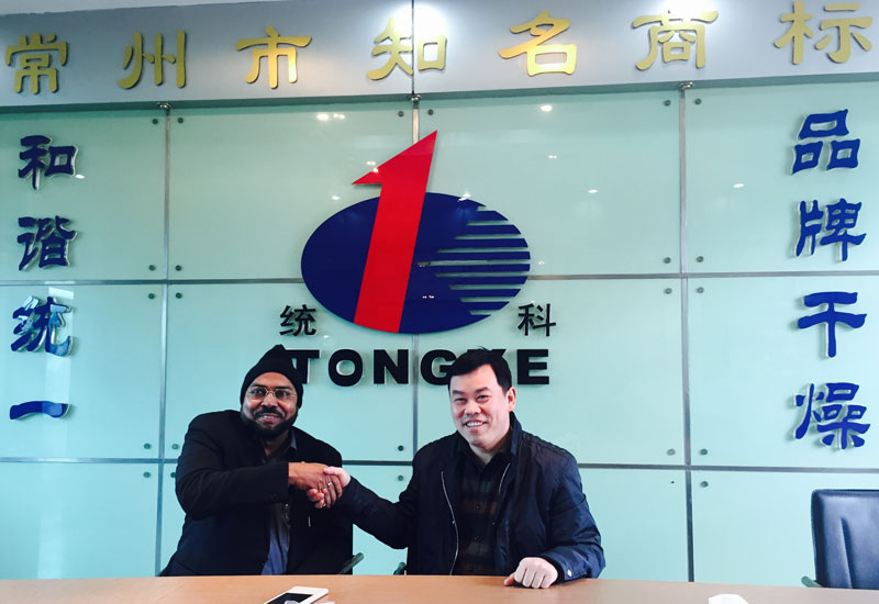 孟加拉客戶(hù)來(lái)廠(chǎng)考察